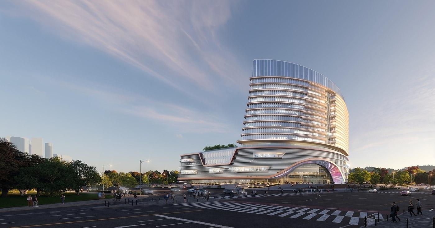 고려대의료원이 경기 화성 동탄2 신도시 종합병원 건립사업의 우선협상 대상자로 선정됐다. 고대의료원이 건립을 추진 중인 &#39;제4고대병원&#39; 예상 조감도.&#40;고려대의료원 제공&#41;