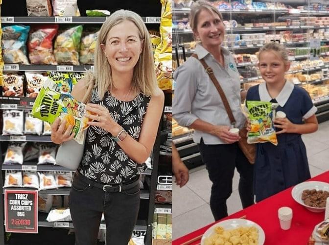 본문 이미지 - 남아프리카공화국 꼬북칩 시식 행사 이미지&#40;오리온 제공&#41;