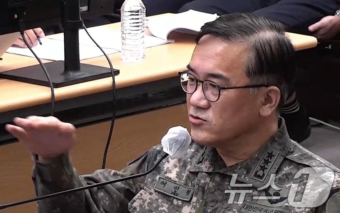 본문 이미지 - 여인형 전 국군방첩사령관. (서울중앙지법 제공. 재판매 및 DB 금지) 2025.11.24/뉴스1