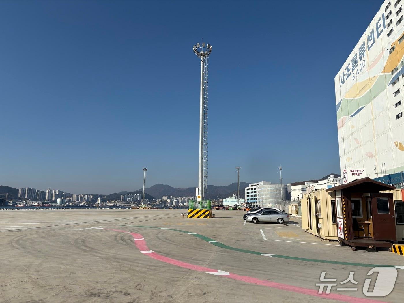 본문 이미지 - 24일부터 운영에 들어간 감천항 3부두 확장구역 모습 (BPA 제공. 재판매 및 DB금지)