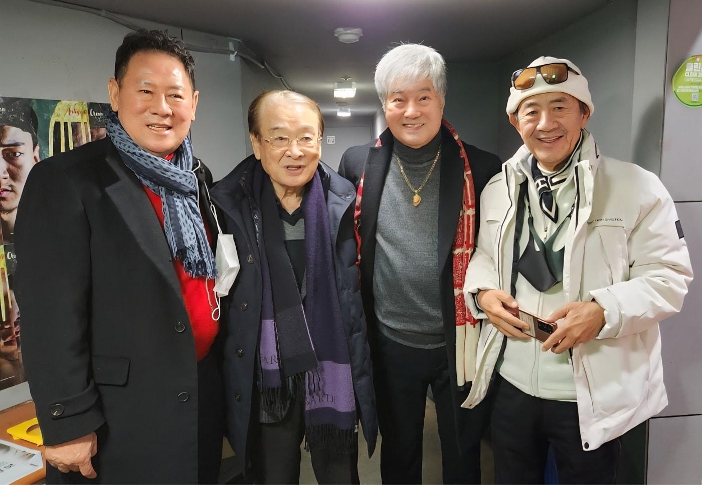 현석, 이순재, 한지일, 정운용 / 한지일 SNS