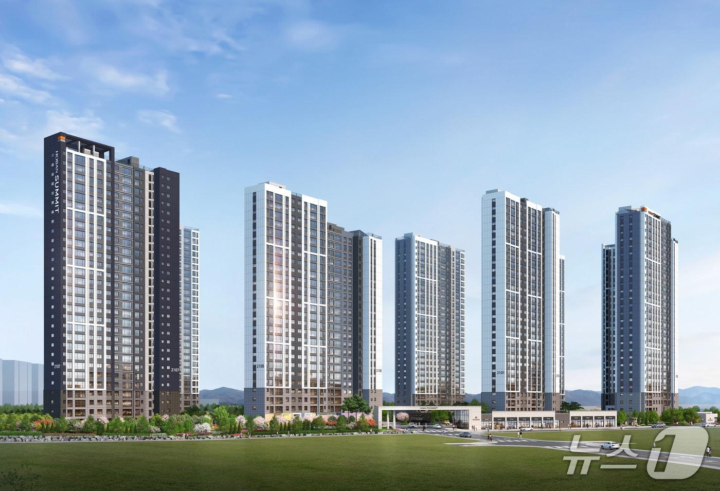 호반써밋 인천검단 3차 조감도 (호반그룹 제공) 뉴스1 ⓒ News1