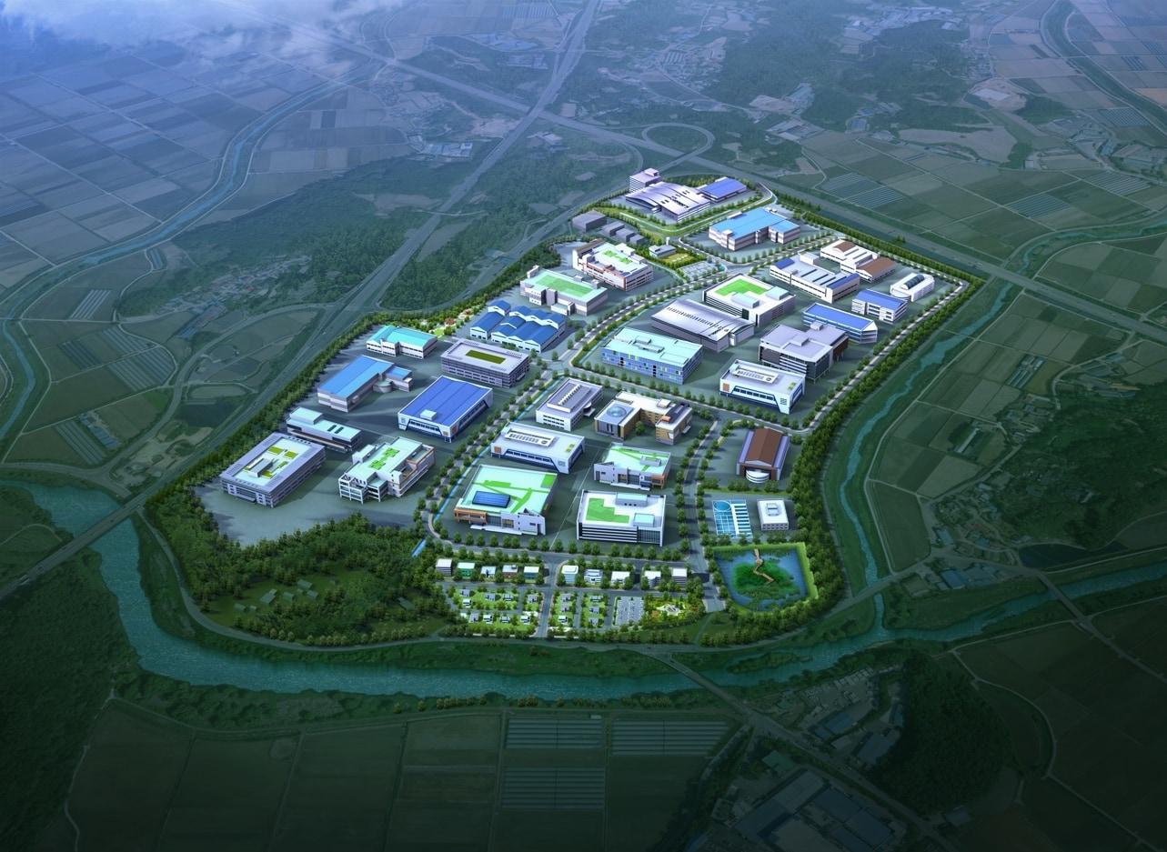본문 이미지 - 진천 테크노폴리스산업단지 조감도.&#40;진천군 제공&#41;/뉴스1