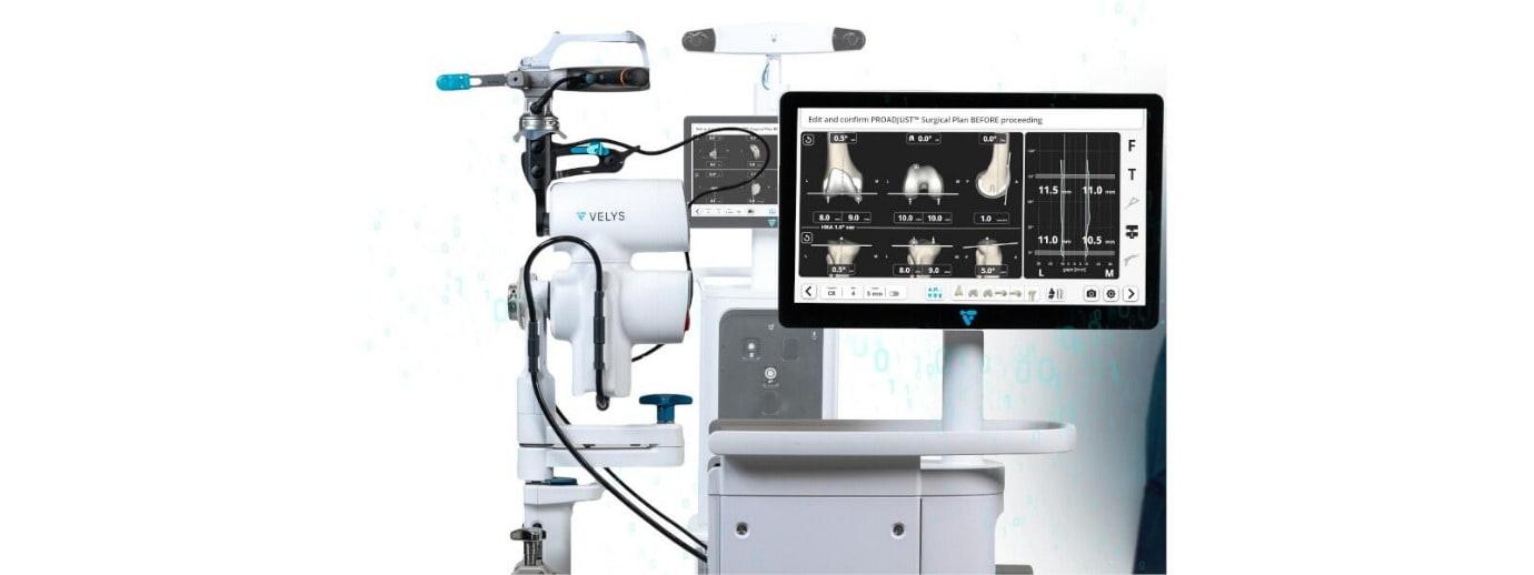 본문 이미지 -  무릎 인공관절 수술 로봇 &#39;벨리스&#39;&#40;VELYS&#41;. &#40;존슨앤드존슨 메드테크 코리아 제공&#41;
