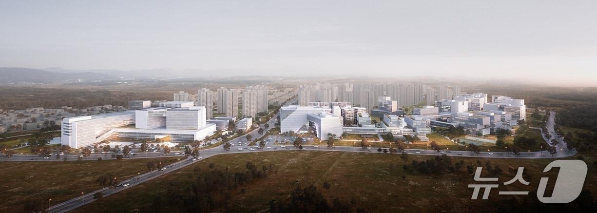 본문 이미지 - 파주메디컬클러스터 조감도. (파주시 제공, 재판매 및 DB금지)