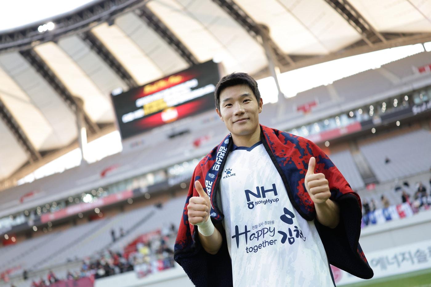 K리그1 37라운드 최우수 선수로 뽑힌 박태준. &#40;한국프로축구연맹 제공&#41;