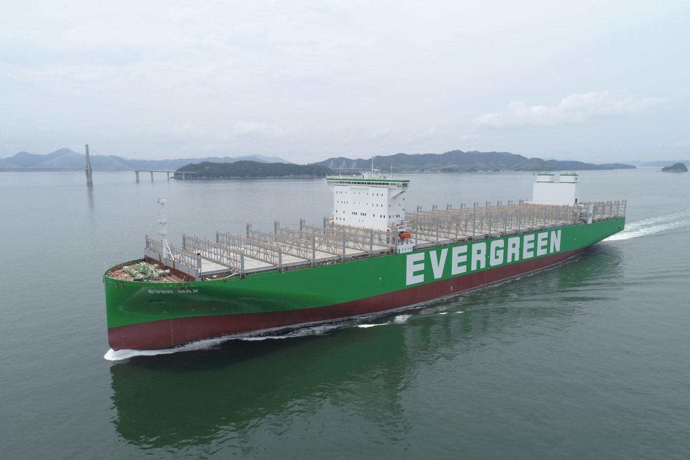 삼성중공업이 건조한 컨테이너운반선. &#40;삼성중공업 제공&#41;