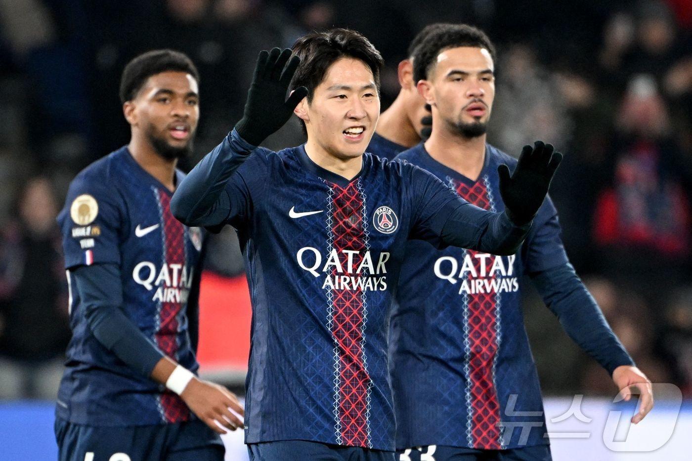 PSG 이강인. ⓒ AFP=뉴스1