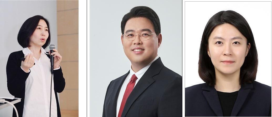 본문 이미지 - (왼쪽부터) 장지영, 이성배, 방문주(대한무용협회 제공)