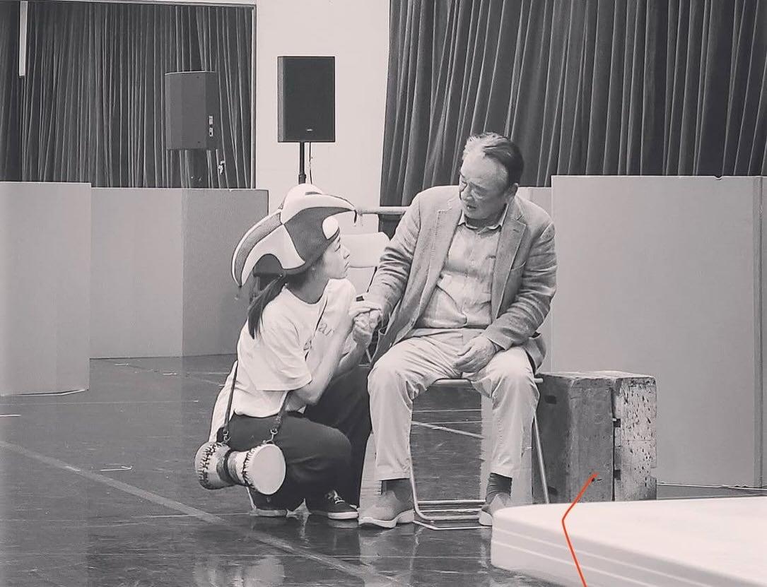 본문 이미지 - 이연희와 故이순재(이연희 인스타그램)