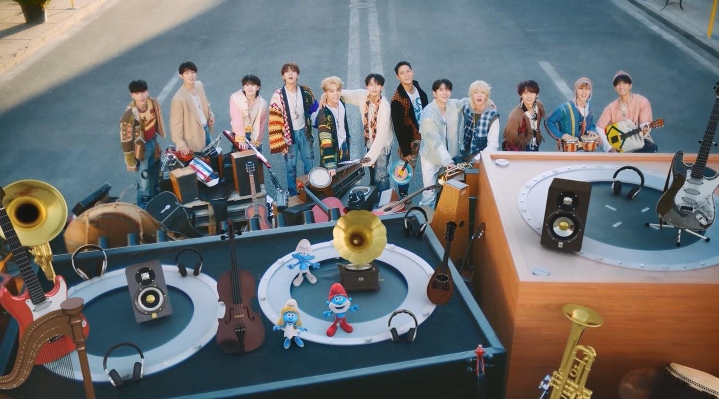 세븐틴(플레디스 엔터테인먼트, Peyo Company 제공)