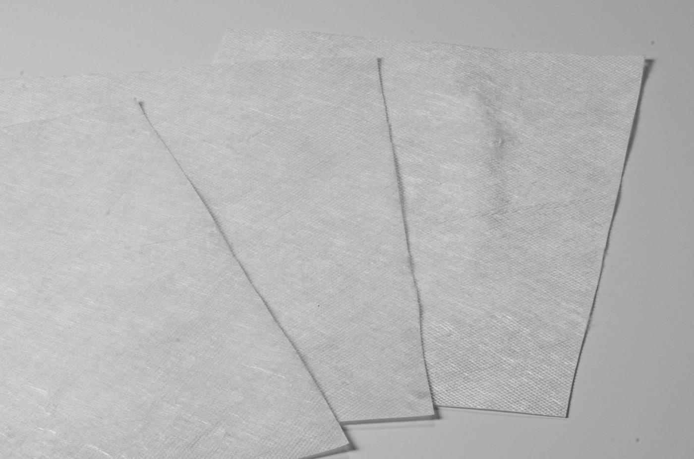 CJ제일제당의 &#39;PHA 적용 부직포 원단&#39; 샘플.&#40;CJ제일제당 제공&#41;