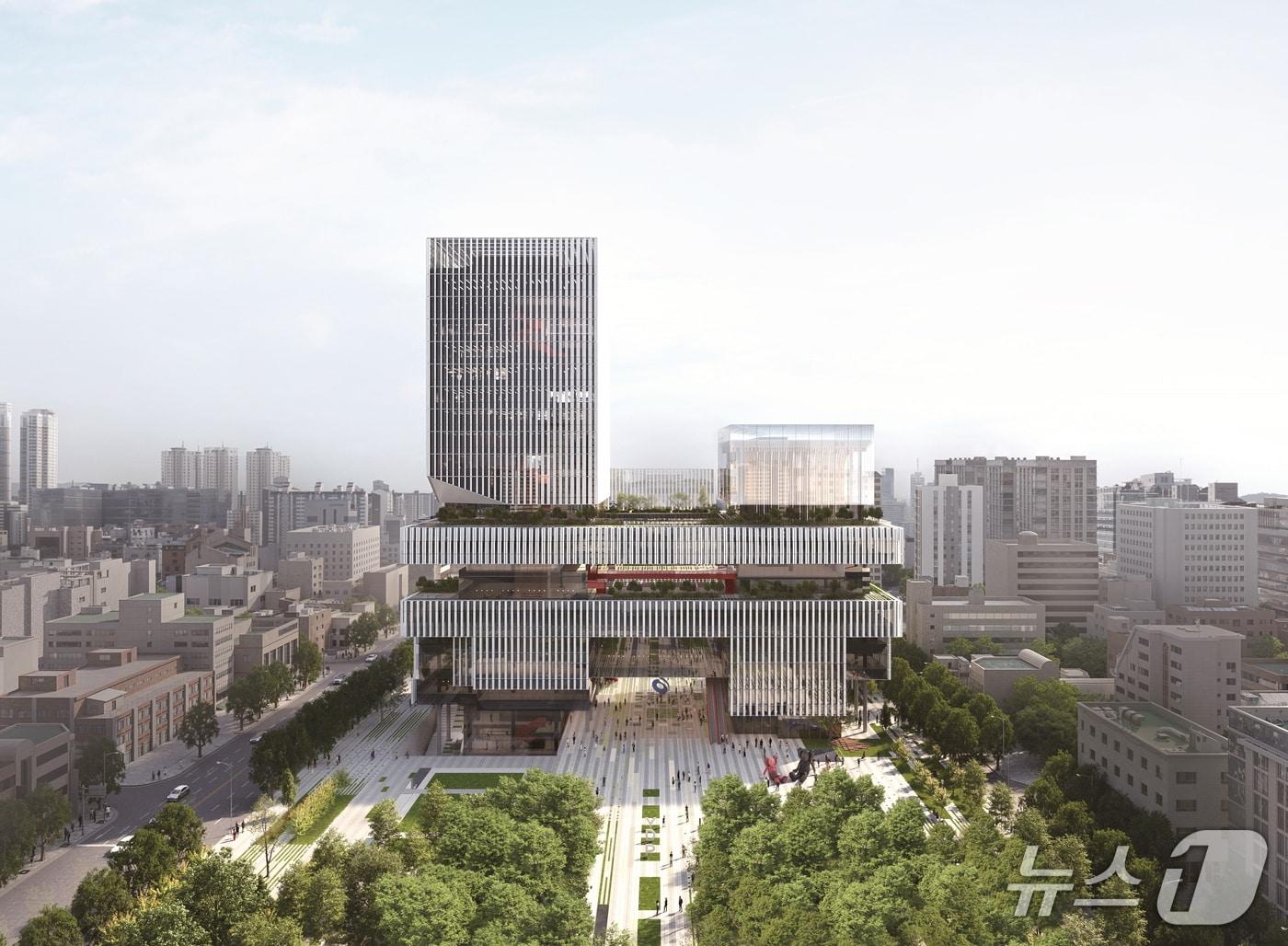 본문 이미지 - 영등포구 통합 신청사 투시도.&#40;영등포구 제공&#41;