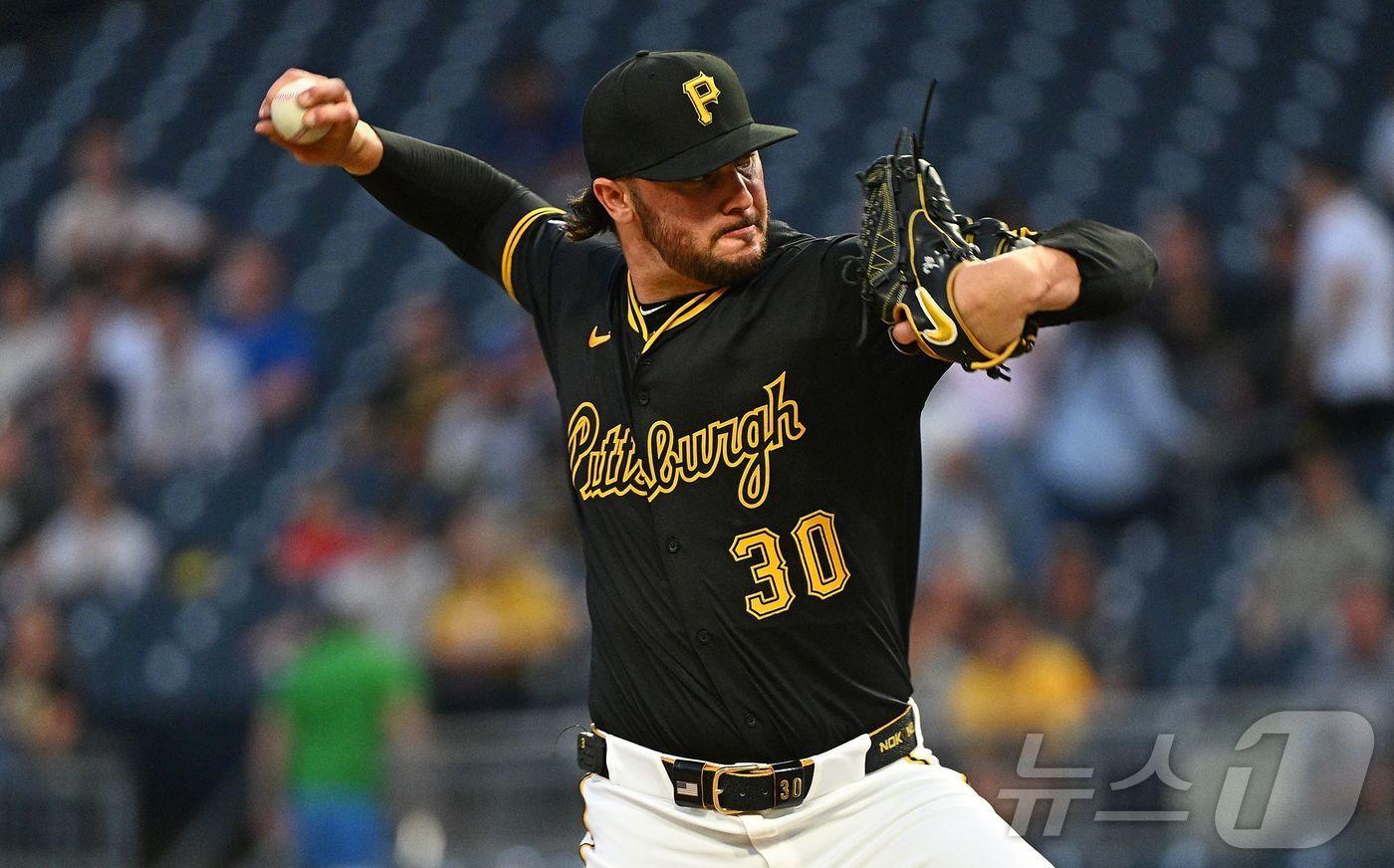 피츠버그 파이리츠 투수 폴 스킨스. ⓒ AFP=뉴스1