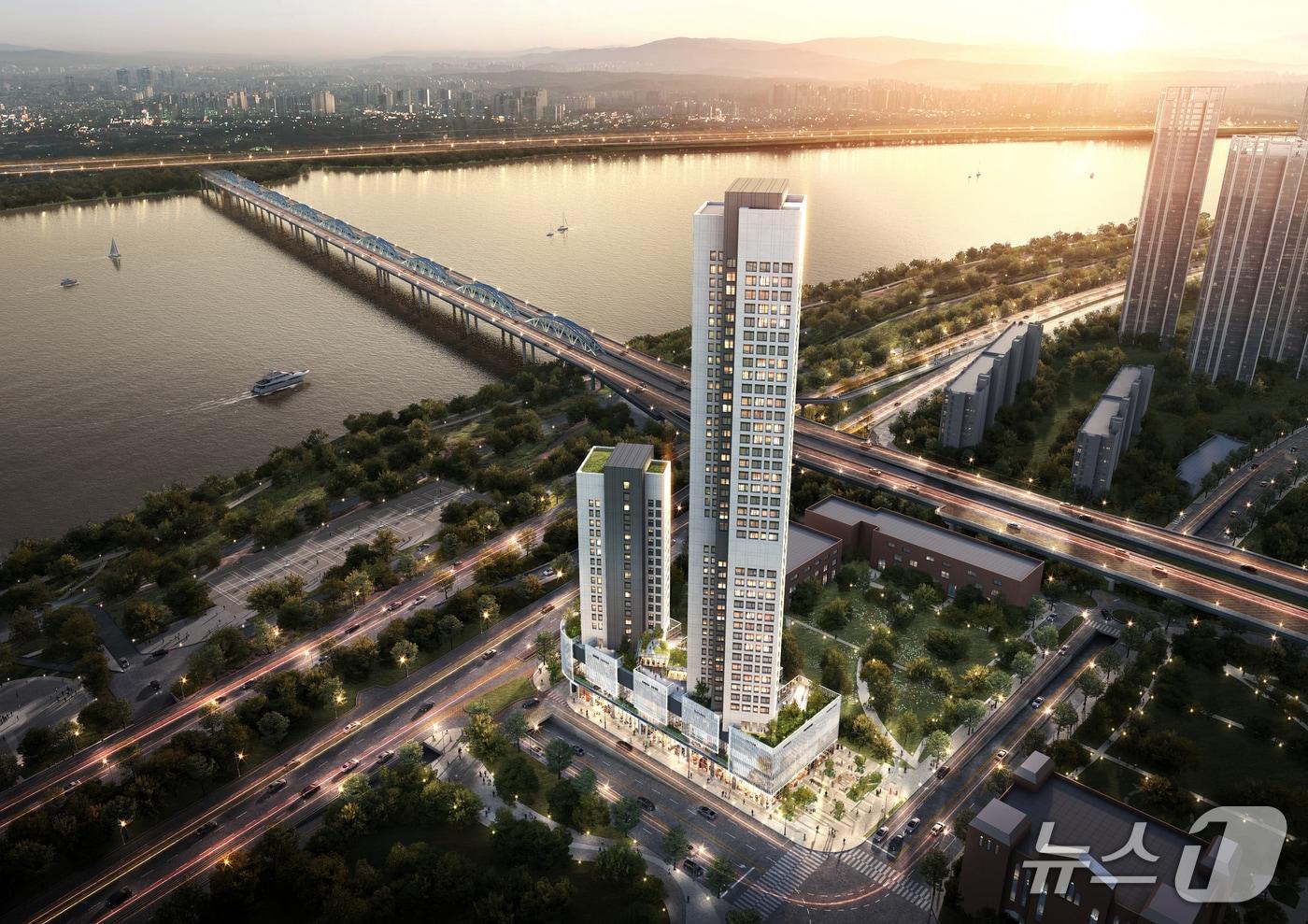 서빙고 역세권 활성화 사업 조감도 &#40;서울시 제공&#41; 뉴스1 ⓒ News1