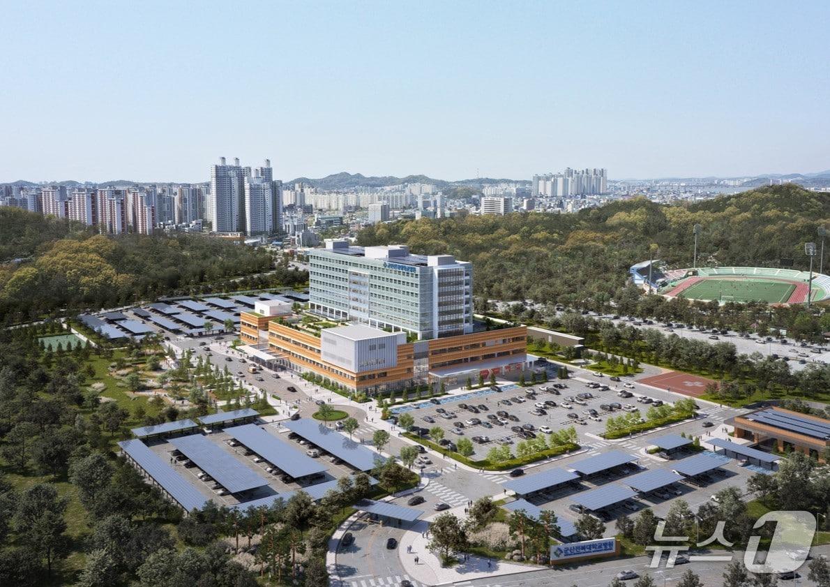 본문 이미지 - 군산전북대병원 조감도./뉴스1 DB