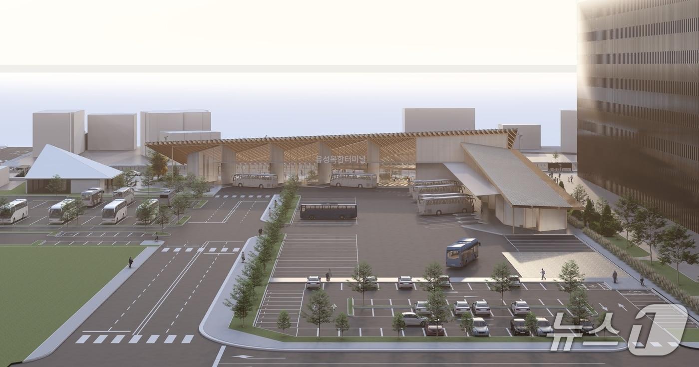 유성복합터미널 조감도 (시 제공) / 뉴스1