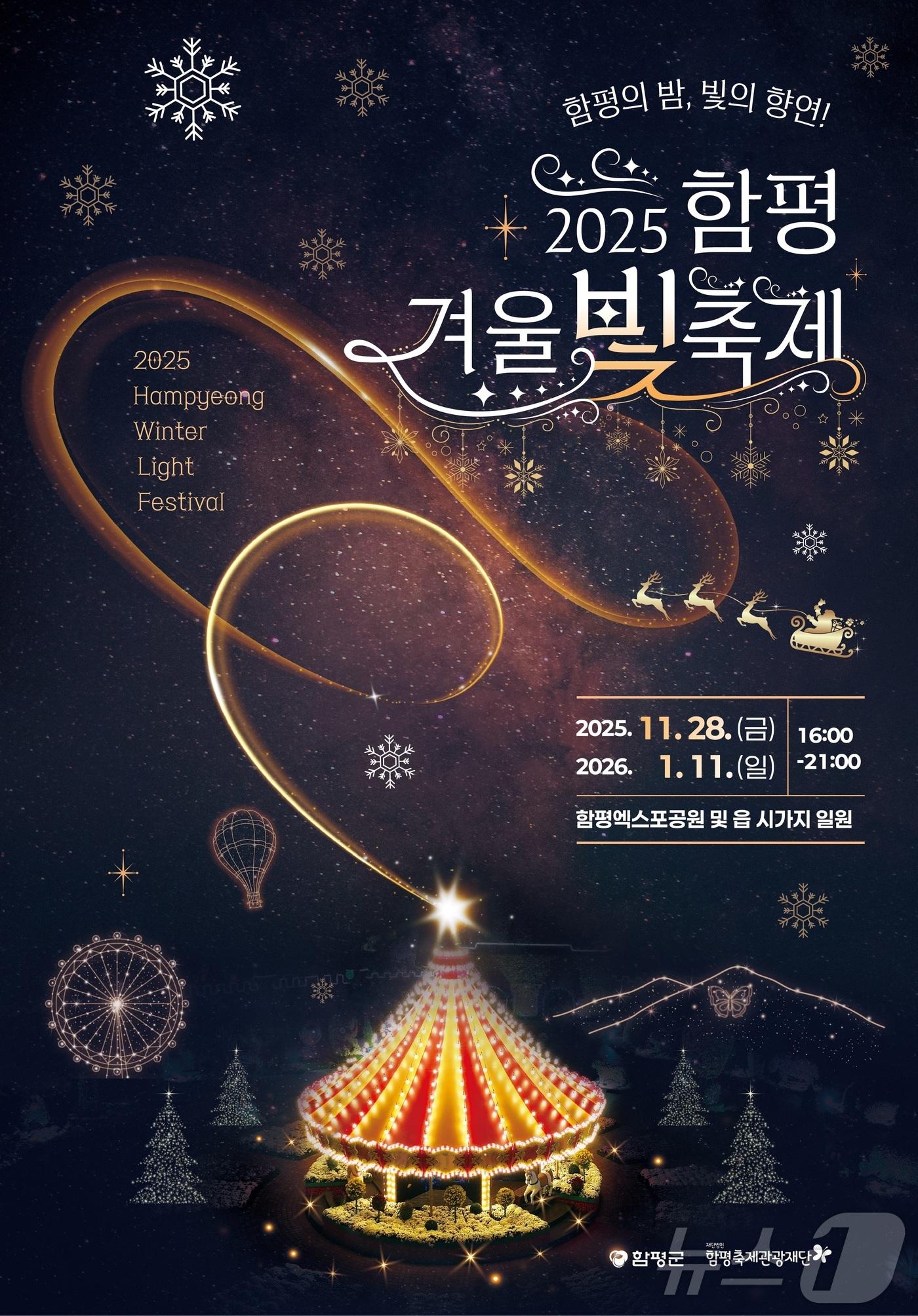 본문 이미지 - 2025 함평 겨울빛축제./뉴스1