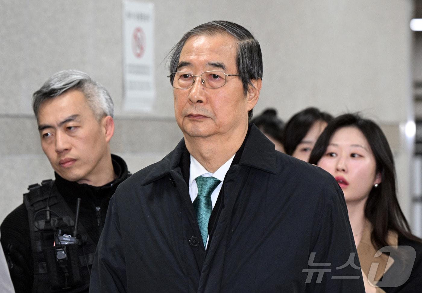 본문 이미지 - 한덕수 전 국무총리. (공동취재) 2025.11.26/뉴스1 ⓒ News1 김민지 기자