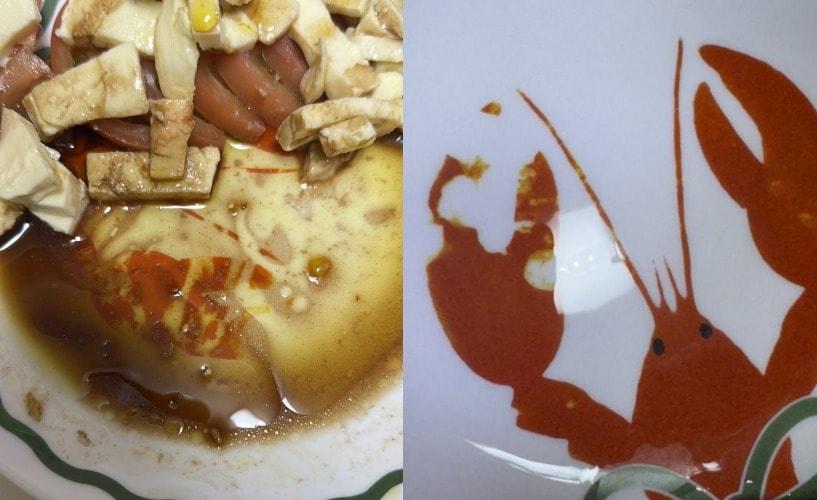 본문 이미지 - 써브웨이 랍스터 접시가 품질 논란에 휩싸였다.&#40;SNS 갈무리&#41;