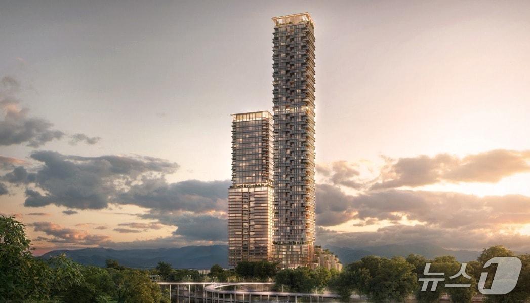 본문 이미지 -  삼표레미콘 부지 예상 조감도 &#40;서울시 제공&#41;