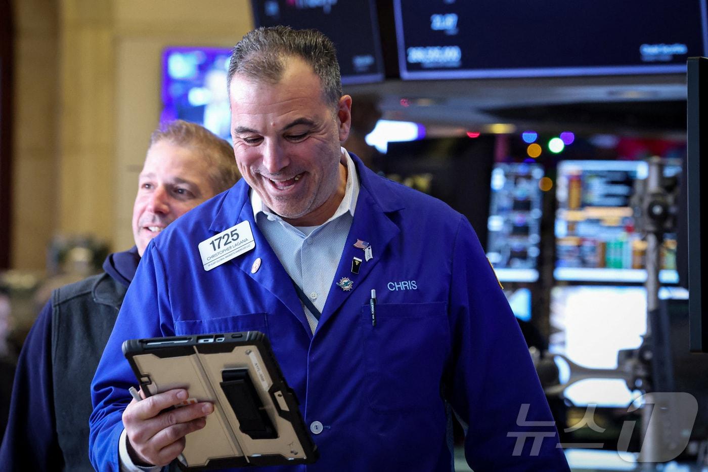 NYSE 트레이더들. ⓒ 로이터=뉴스1