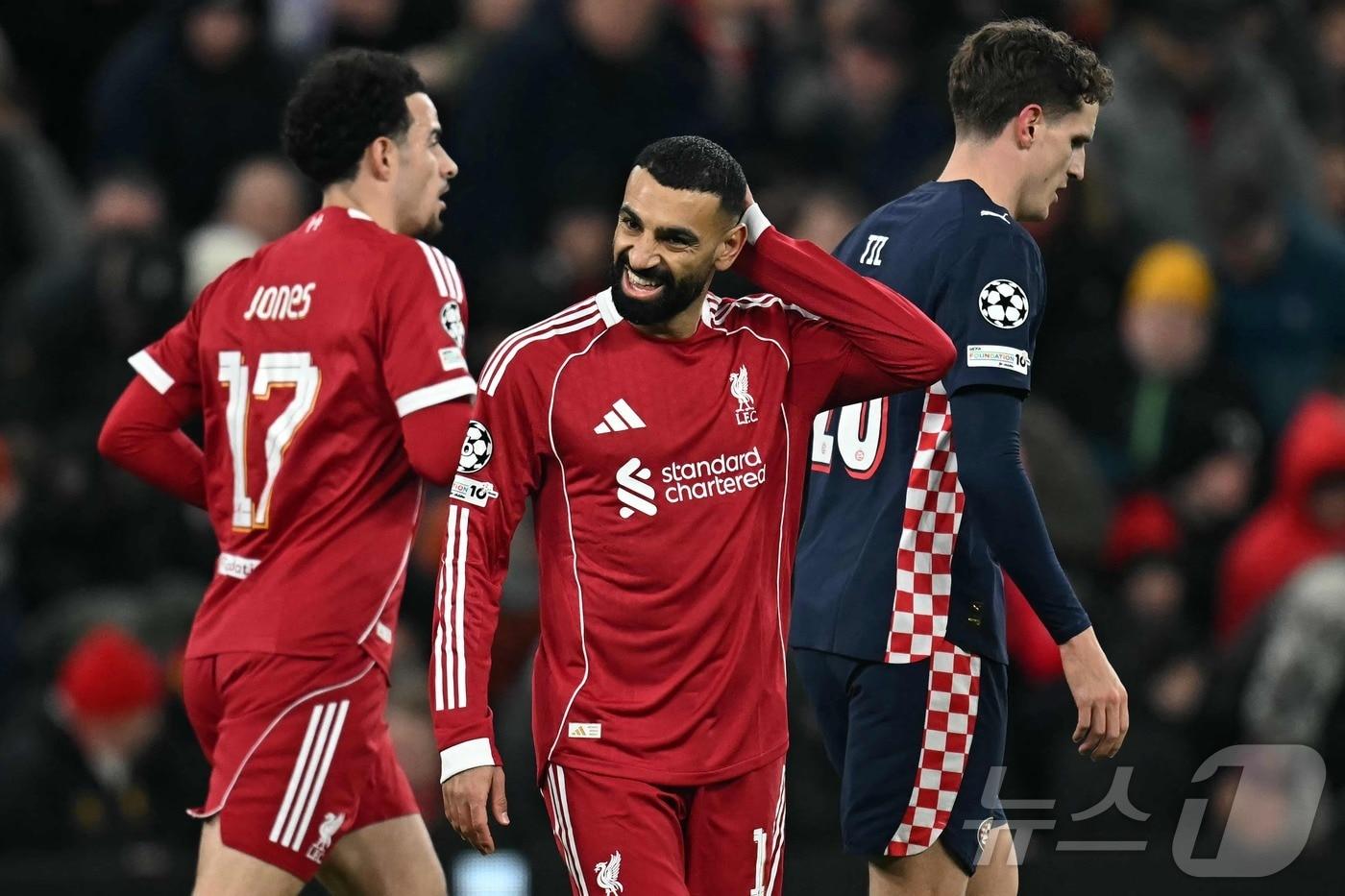 리버풀 구단과 불화를 겪고 있는 살라가 인터밀란 명단에서 제외됐다. ⓒ AFP=뉴스1