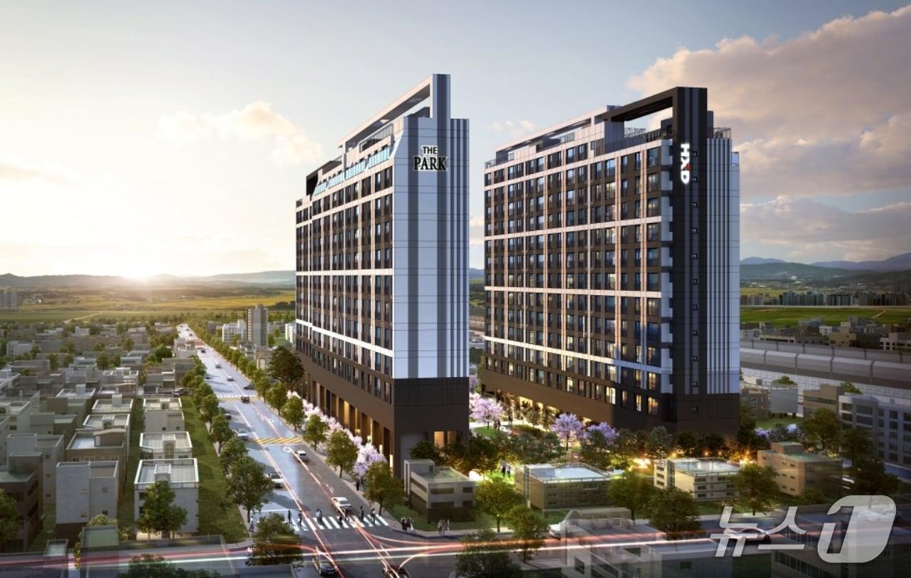 본문 이미지 - 경기 부천원종 혜원연립 및 방배아파트 가로주택정비사업 투시도.(HXD화성개발 제공, 재판매 및 DB 금지)