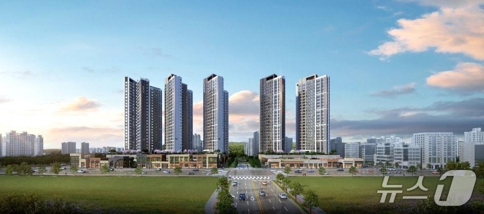 본문 이미지 - 수원 권선구 &#39;서수원 에피트 센트럴마크&#39; &#40;HL디앤아이한라 제공&#41; 뉴스1 ⓒ News1