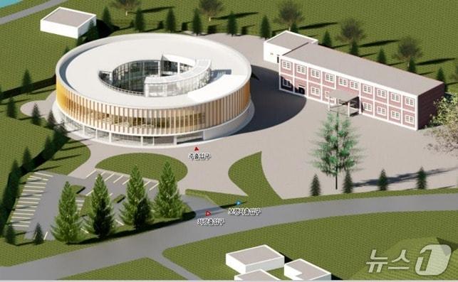 본문 이미지 - 보은 국립등산학교 조감도&#40;보은군 제공. 재판매 및 DB금지&#41; /뉴스1 