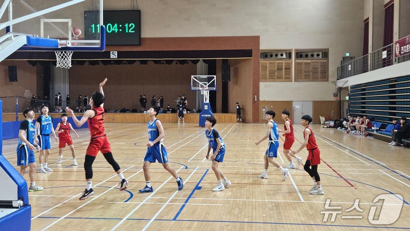 경남 고성에서 전지훈련을 하고 있는 선수들.(고성군 제공. 재판매 및 DB금지)