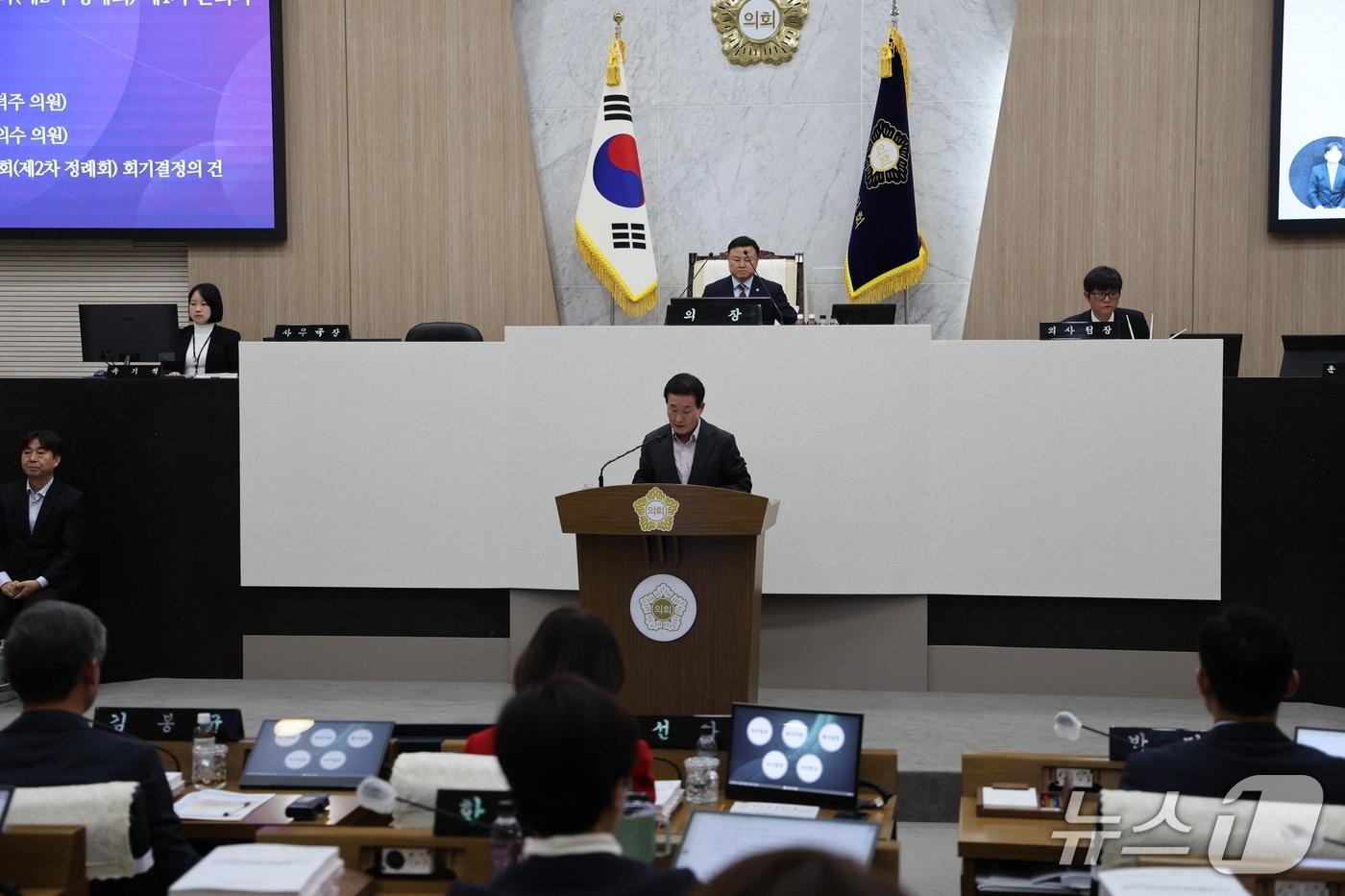 당진시의회 제125회 제2차 정례회 개회 모습(당진시의회 제공. 재판매 및 DB금지)2025.11.27/뉴스1