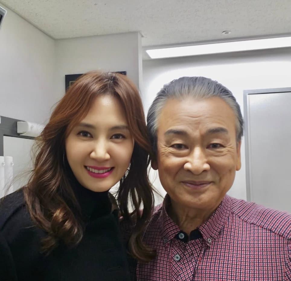 본문 이미지 - 채시라, 이순재/ 채시라 인스타그램 캡처