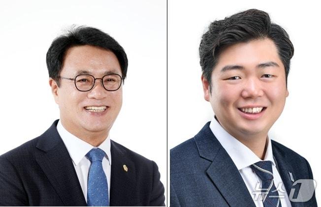 본문 이미지 - 전남도의회 송형곤 의원&#40;왼쪽&#41; · 박원종 의원/뉴스1