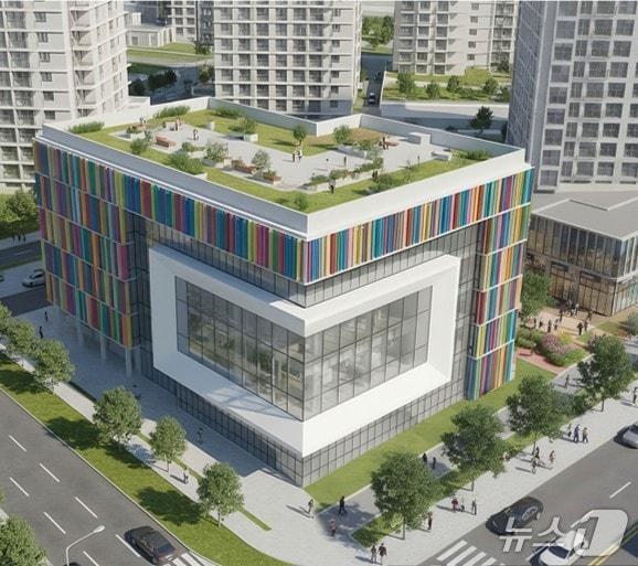 본문 이미지 - 광진구 자양5재정비촉진구역 내 어린이병원 조감도.&#40;서울시 제공&#41;