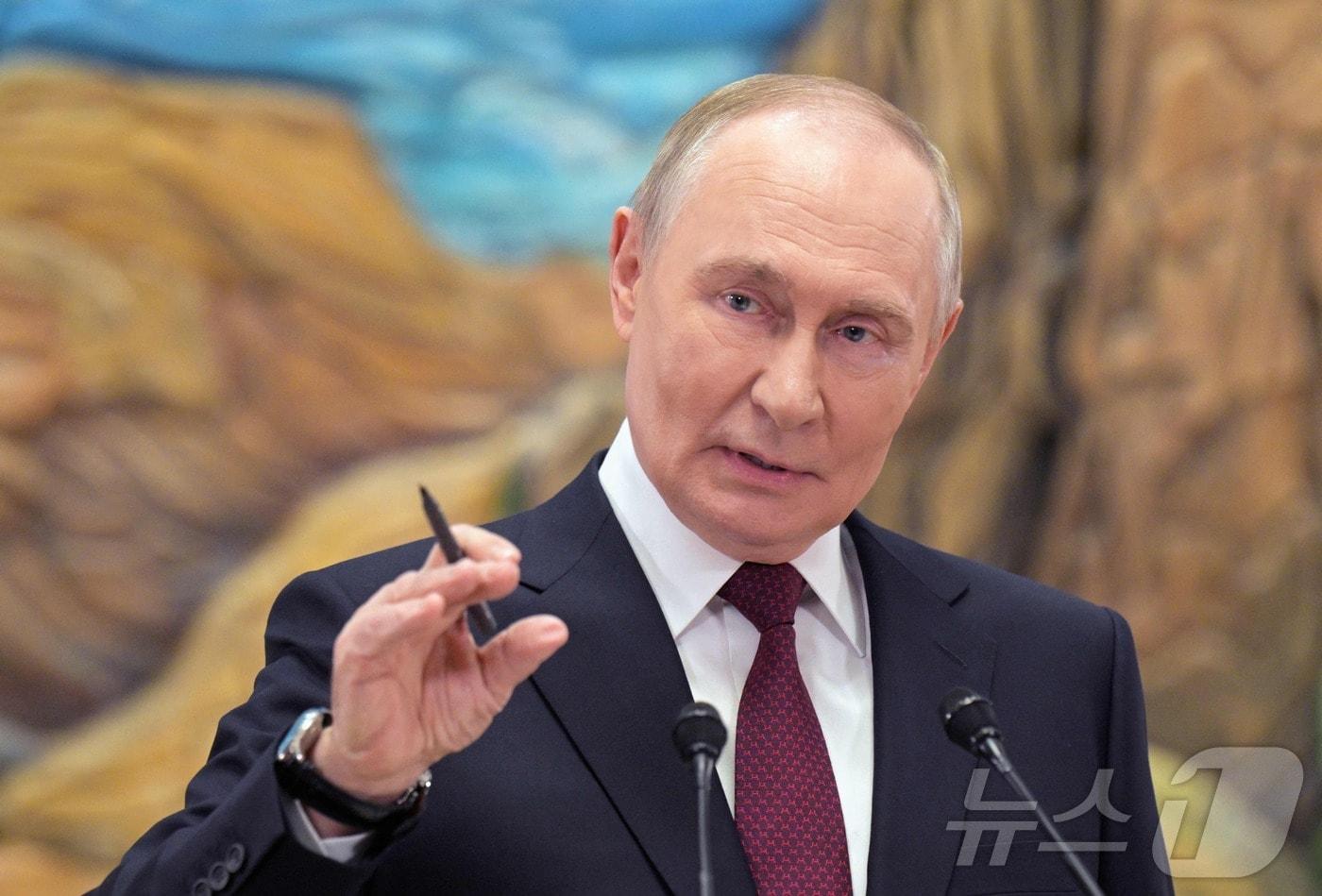 블라디미르 푸틴 러시아 대통령. 2025.11.27. ⓒ AFP=뉴스1 ⓒ News1 윤다정 기자