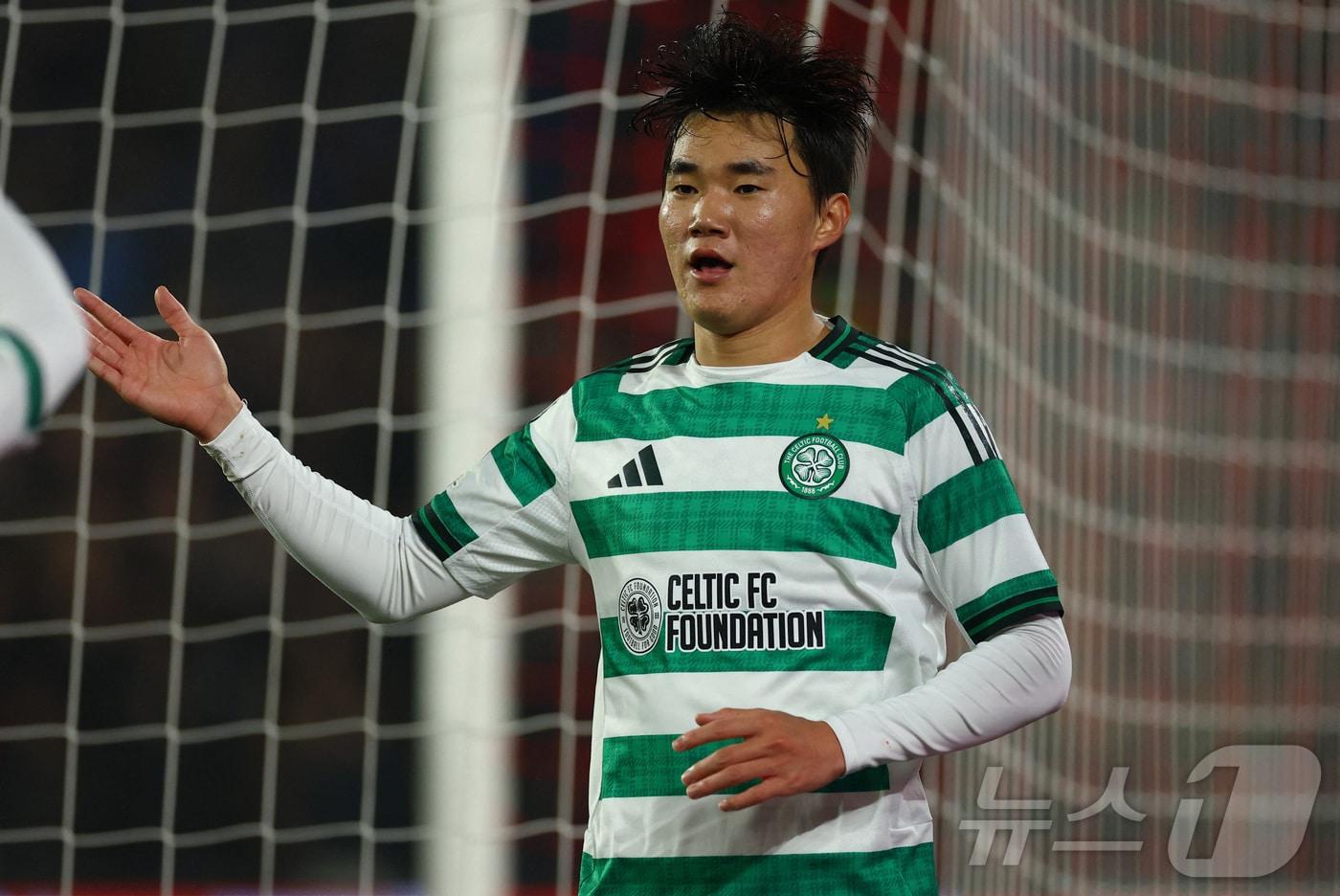 양현준&#40;셀틱&#41;. ⓒ 로이터=뉴스1