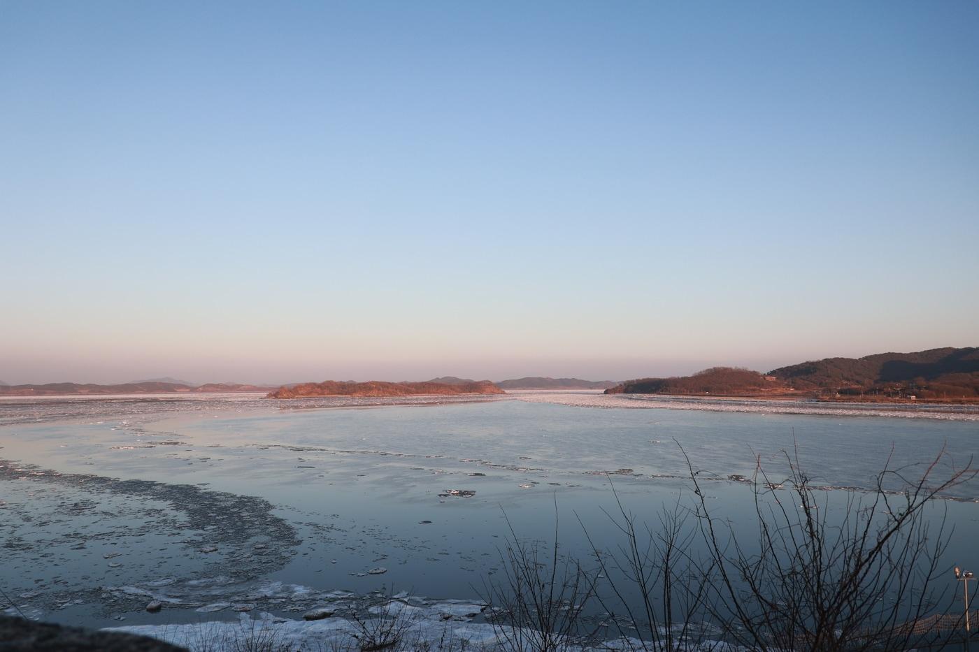조선시대 물때 기록의 기준인 김포 조강 일대(국가유산청 제공)