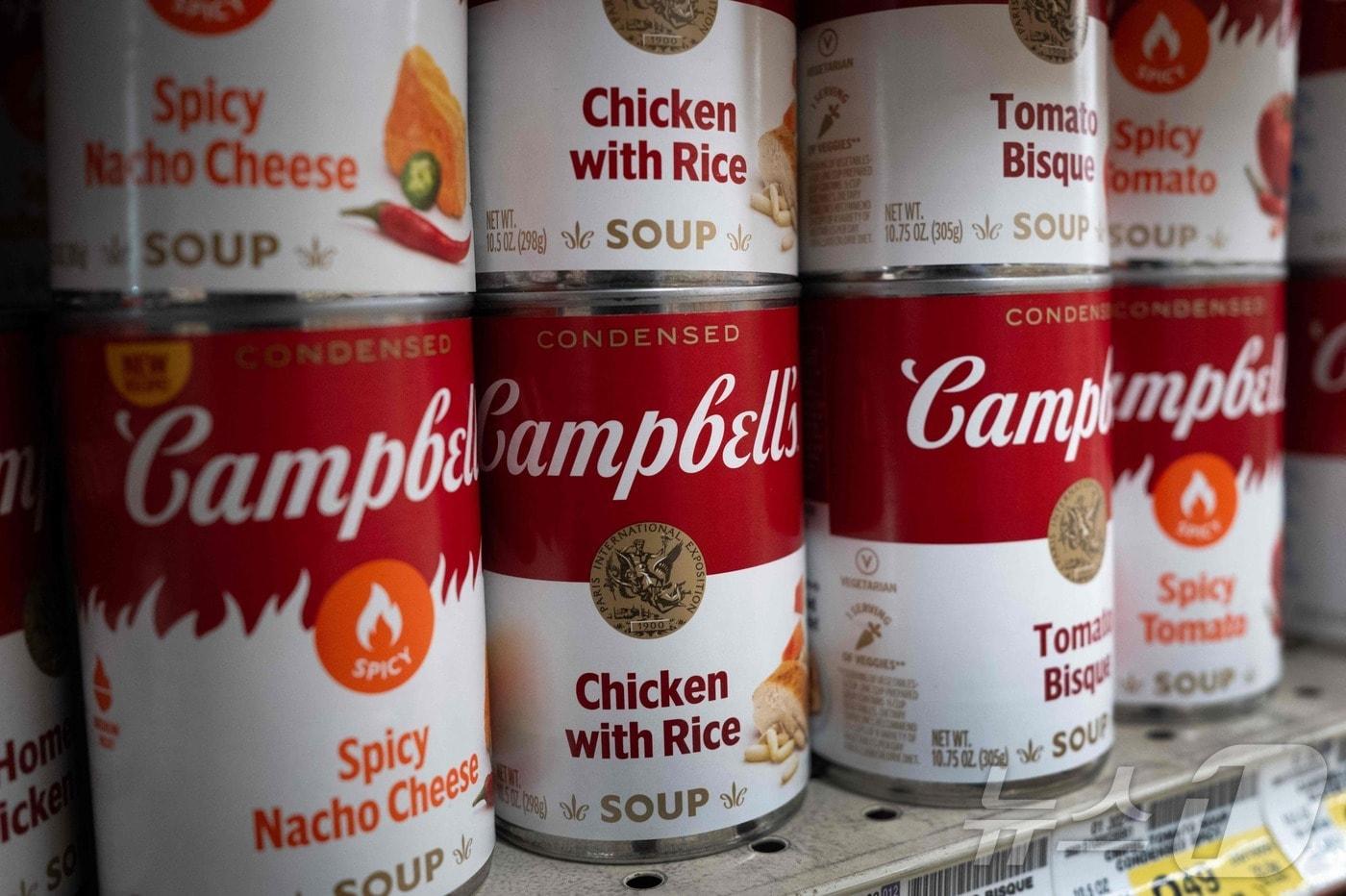 캠벨 수프 ⓒ AFP=뉴스1