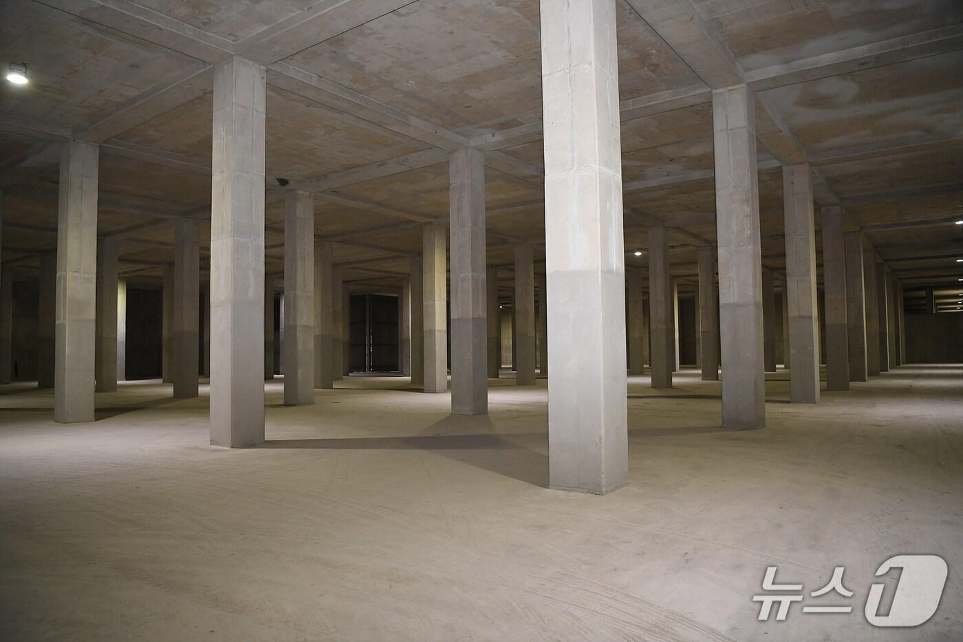 부산 동래구 '수민지구 우수저류시설' 내부 모습 (부산 동래구 제공. 재판매 및 DB금지)