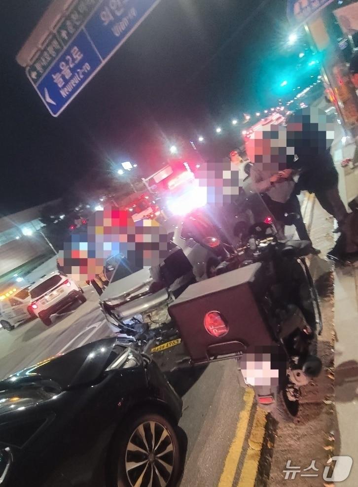 본문 이미지 - 사고 현장 사진. &#40;경기북부소방재난본부 제공, 재판매 및 DB금지&#41;