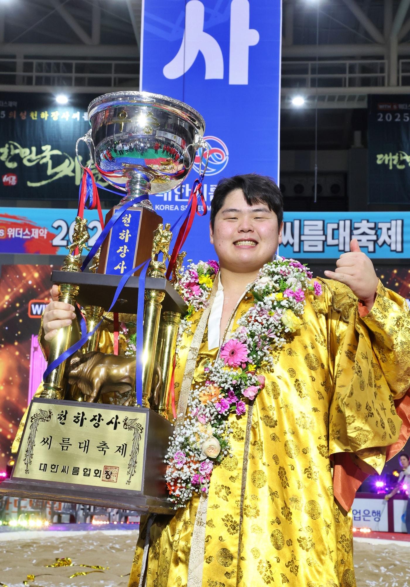 본문 이미지 - 김민재.&#40;대한씨름협회 제공&#41;