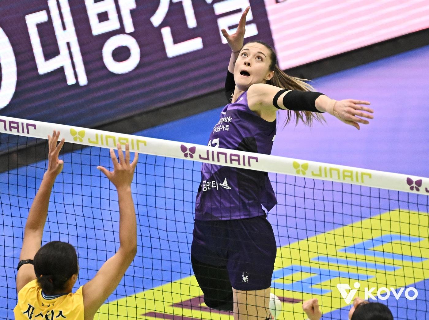 본문 이미지 - 흥국생명 레베카 라셈. &#40;KOVO 제공&#41;