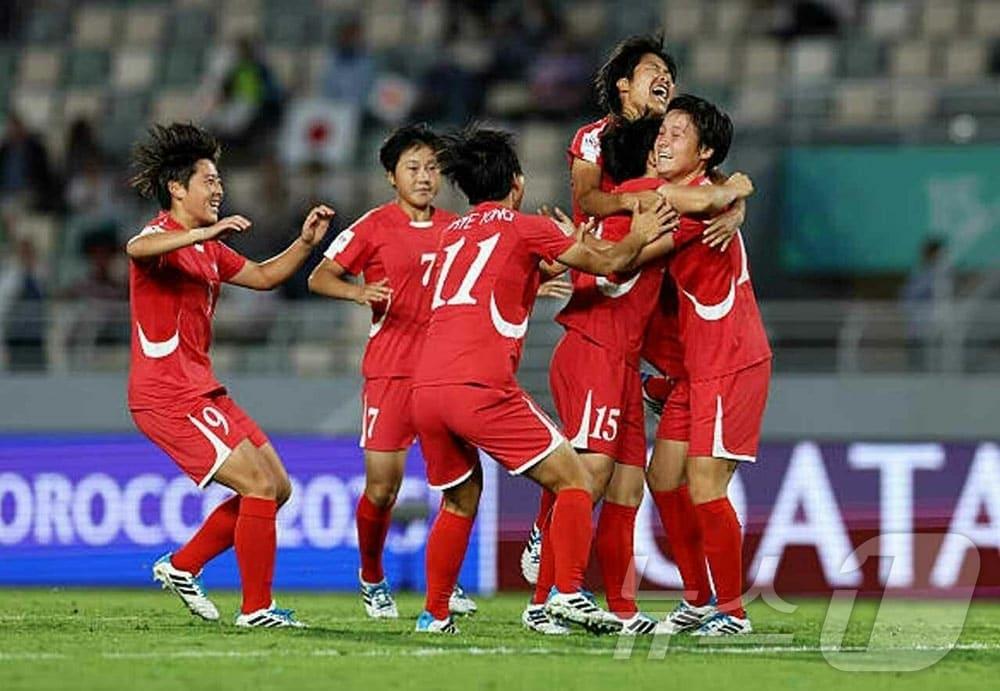 본문 이미지 - &#40;평양 노동신문=뉴스1&#41; = 북한 노동당 기관지 노동신문은 3일 국제축구연맹&#40;FIFA&#41; 17살 미만&#40;U-17&#41; 여자월드컵경기대회 준준결승경기에서 일본을 상대로 승리했다고 보도했다. [국내에서만 사용가능. 재배포 금지. DB 금지. For Use Only in the Republic of Korea. Redistribution Prohibited] rodongphoto@news1.kr