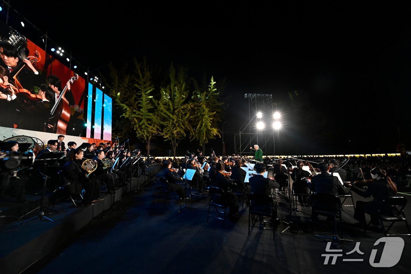 지난달 31일 옛 대구교도소에서 열린 음악회에 주민 등 3000여명이 찾았다.&#40;대구 달성문화재단 제공. 재판매 및 DB금지&#41;