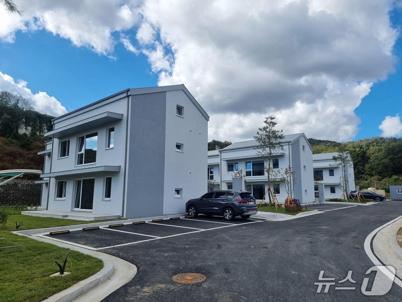 본문 이미지 - 충북 괴산 소수 청년주택 전경.(괴산군 제공, 재판매 및 DB금지)/뉴스1