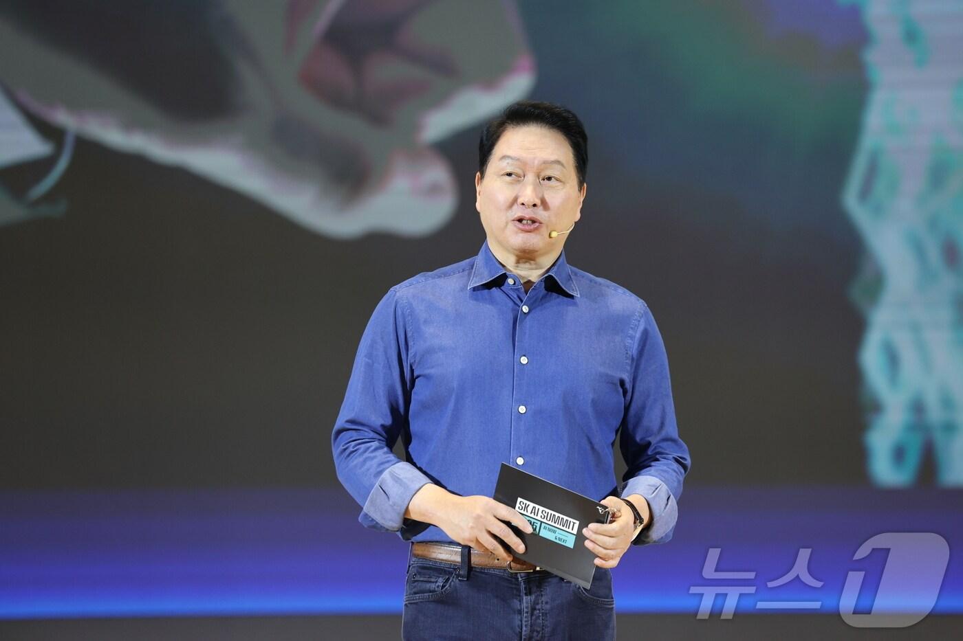 최태원 SK그룹 회장. &#40;공동취재&#41; 2025.11.3/뉴스1 ⓒ News1 황기선 기자