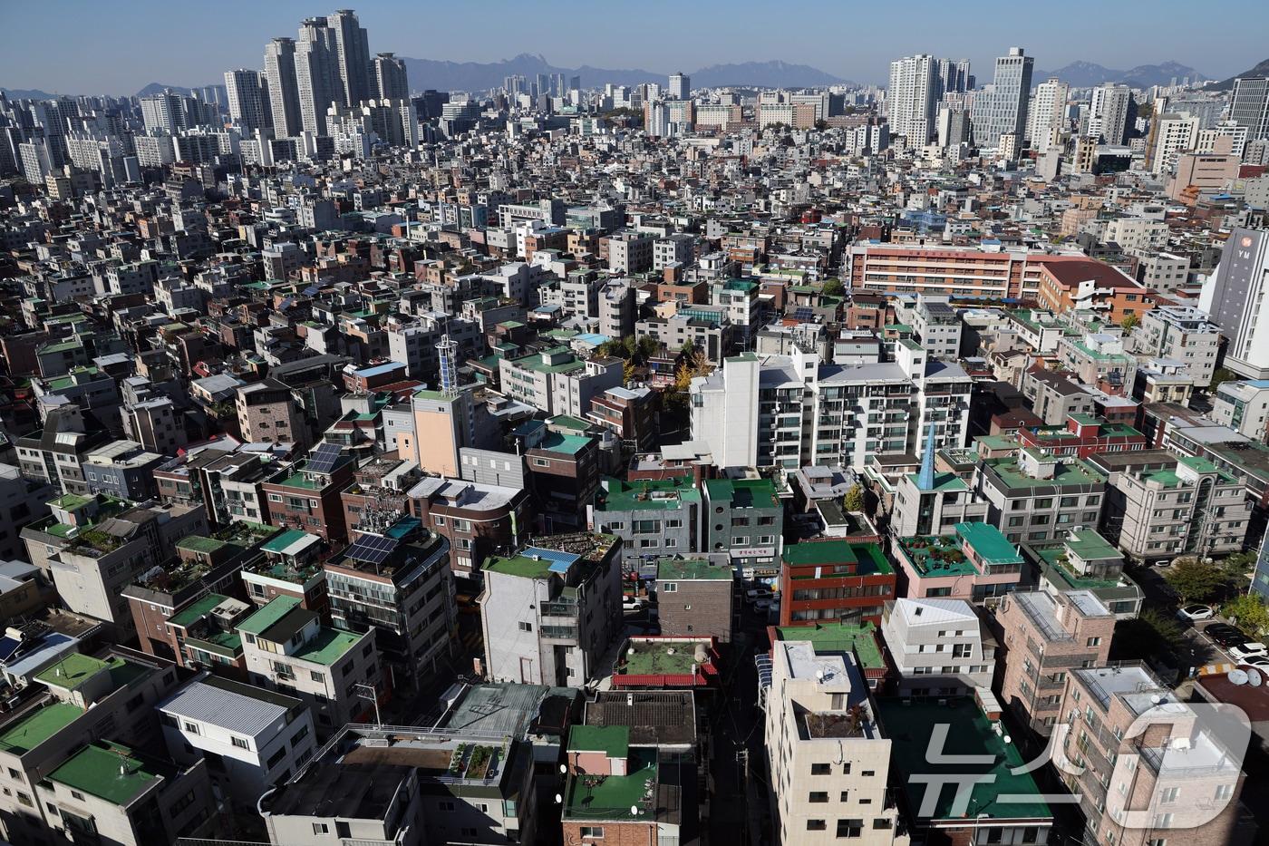 본문 이미지 - 서울시내 주택가 모습. (자료사진)ⓒ 뉴스1 황기선 기자