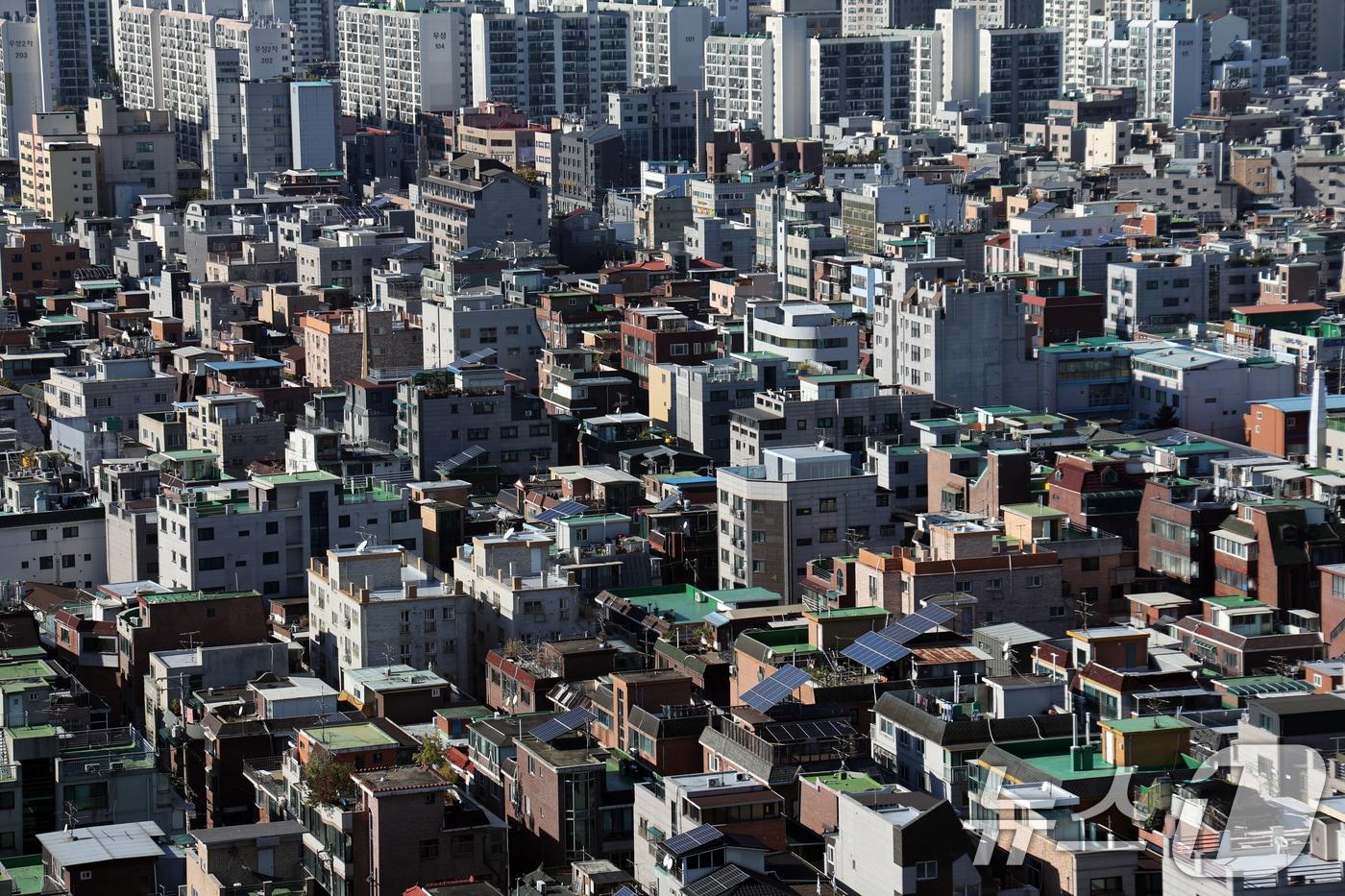 본문 이미지 - 서울시내 주택가 모습. /뉴스1 ⓒ News1 황기선 기자