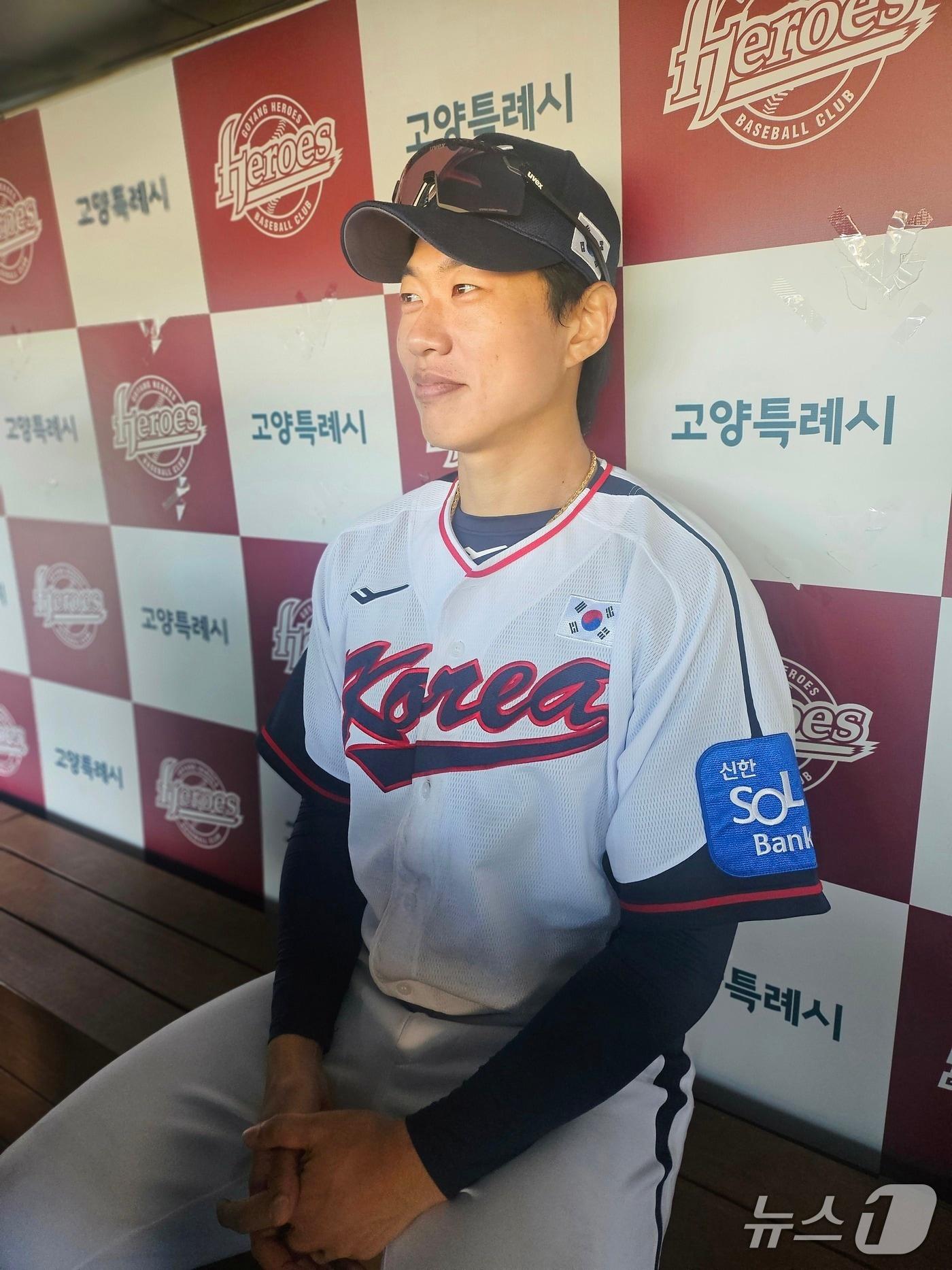 본문 이미지 - 야구 국가대표팀 송성문. ⓒ News1